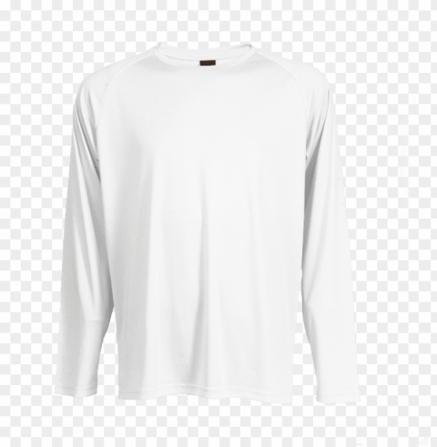 free tshirt template white long sleeve - real shirt long sleeve template Transparent PNG images for design