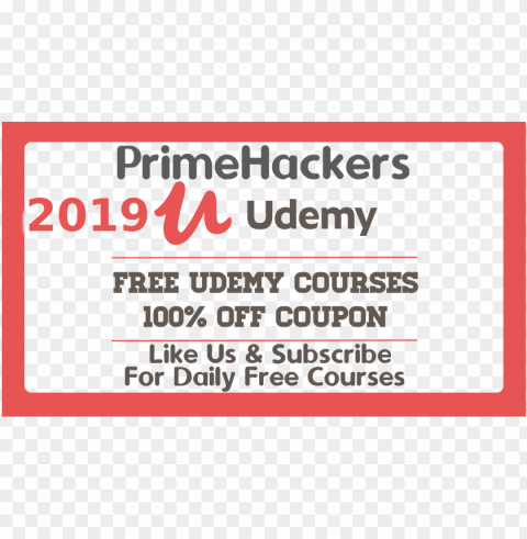 free udemy course coupons by prime hackersfree udemy - florida international university HighQuality PNG with Transparent Isolation