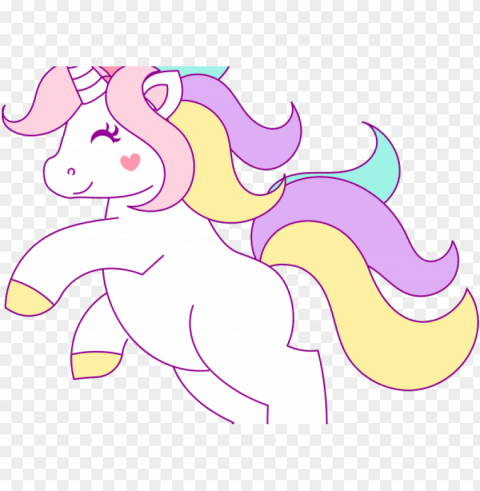 free unicorn clipart - free hand draw unicor PNG with no cost