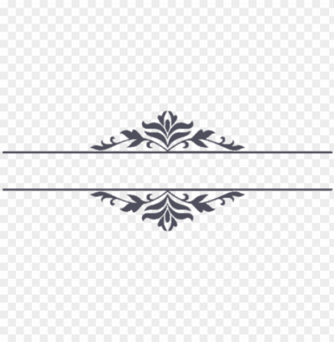 free vintage border - stencil Isolated Illustration in Transparent PNG