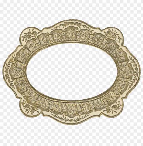 free vintage gold frame graphic - gold PNG graphics with clear alpha channel broad selection
