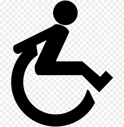 freediscapacitados icon disability - disabled person icon Isolated Graphic on HighQuality PNG