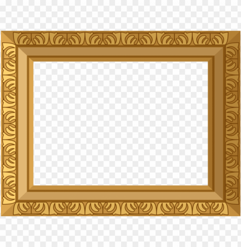 Freegolden Frame Isolated Graphic With Transparent Background PNG