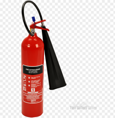 freephone 0800 - 5 kg fire extinguisher Transparent Background Isolated PNG Icon