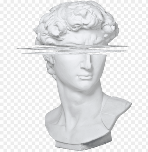 freetoedit statue scstatue aesthetic aesthetics heykel - vaporwave statue head Free PNG images with alpha transparency comprehensive compilation