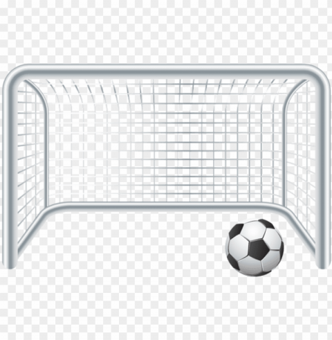 freeuse download soccer ball and gate clip - soccer goal clip art Free transparent PNG