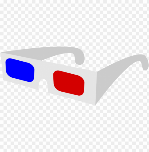 freeuse stock 3d glasses clipart - 3d glasses clipart Isolated Design Element on Transparent PNG