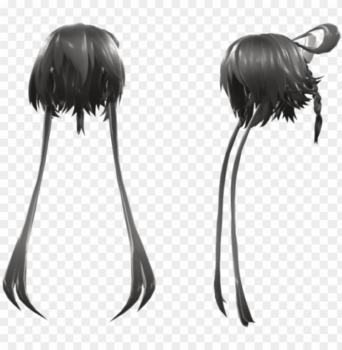 freeuse tda luo tiany hair - mmd luo hair dl Clear PNG pictures broad bulk