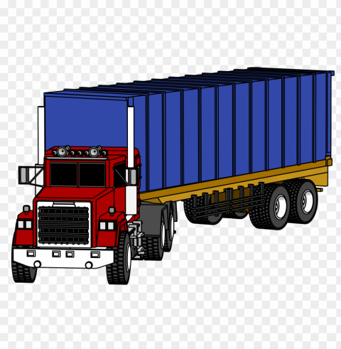 freight truck PNG transparent backgrounds images Background - image ID is fff4b316