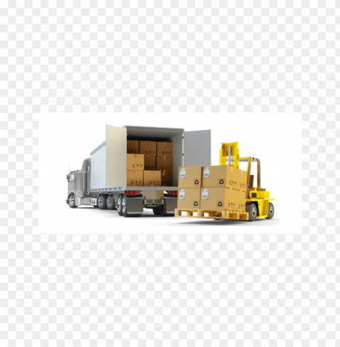 freight truck PNG transparent graphic