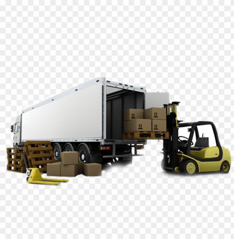 Freight Truck PNG Transparent Images For Printing