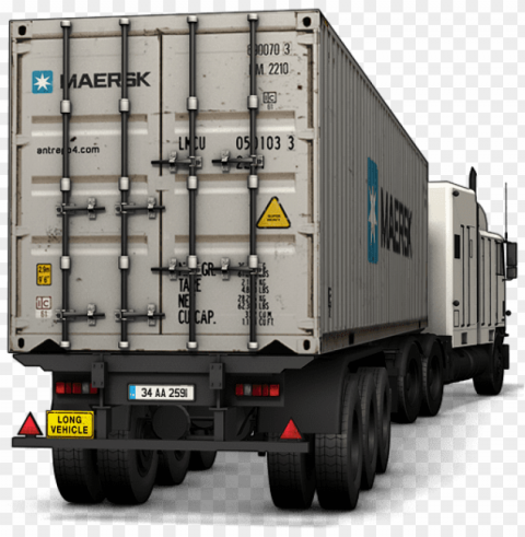 freight truck PNG transparent images for social media