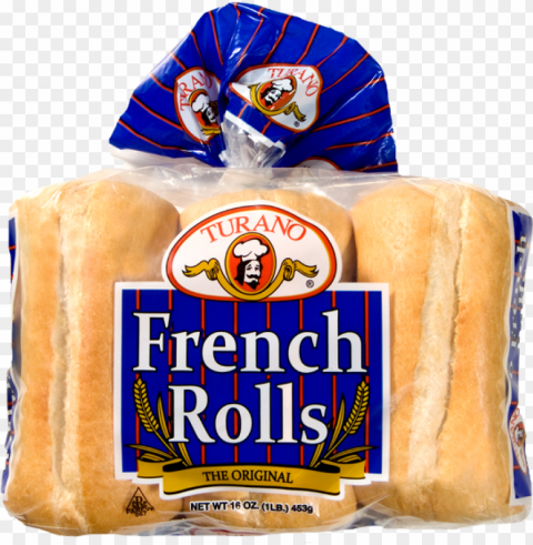 french roll bread rolls calories PNG transparent elements complete package
