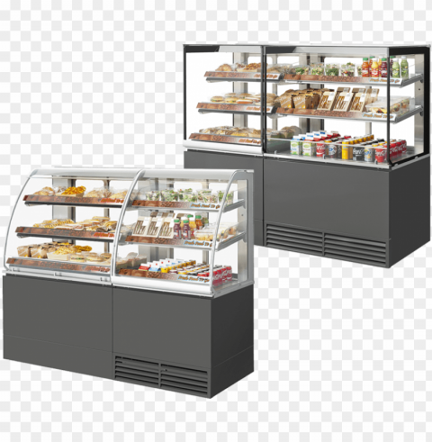 fri-jado modular counters bakery & snacks - fri jado heated display Isolated Graphic on Clear Background PNG