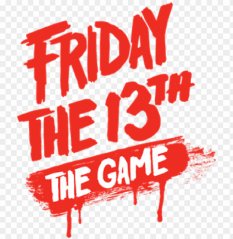 friday the 13th game logo Free PNG images with alpha channel set