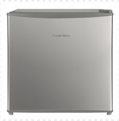 fridge top view - russell hobbs rhttlf1ss table top fridge - stainless Isolated Object with Transparent Background PNG