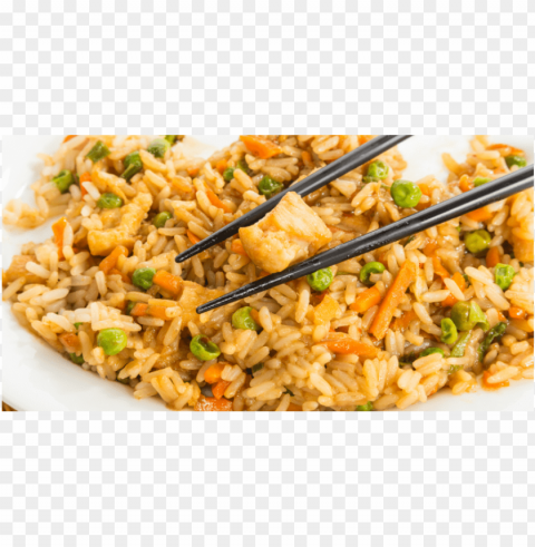 fried chicken with rice PNG transparent graphic