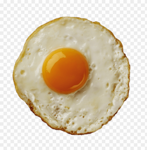 fried egg food clear background Isolated Artwork in HighResolution Transparent PNG
