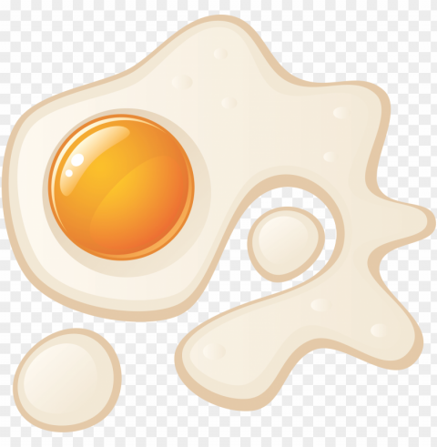 fried egg food clear background Isolated Element on Transparent PNG - Image ID 0caedb37