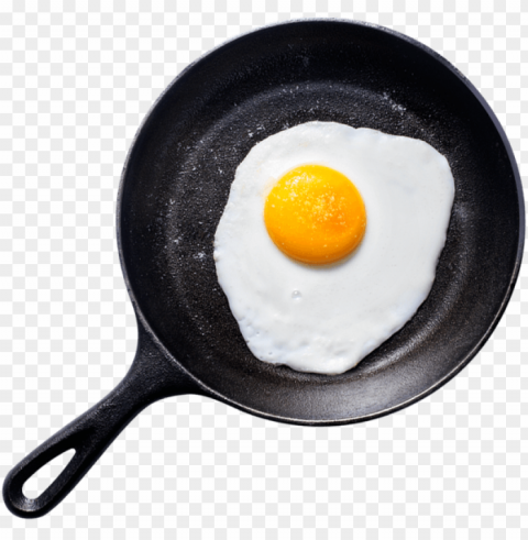 fried egg food no Isolated Character in Transparent Background PNG