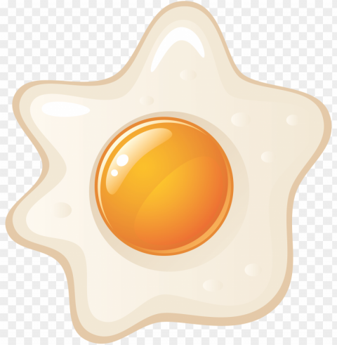 fried egg food image Isolated Element on HighQuality Transparent PNG