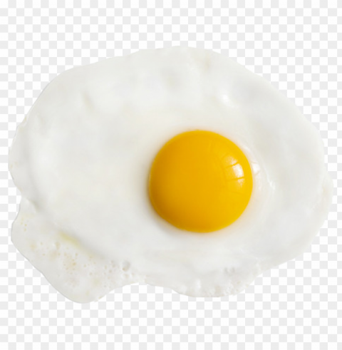 fried egg food photo Isolated Design Element in Transparent PNG