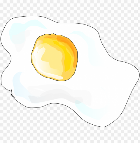 fried egg food background Isolated Graphic Element in Transparent PNG