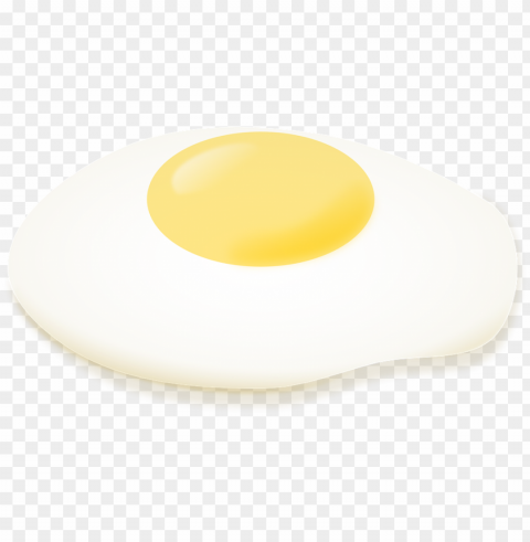 fried egg food transparent Isolated Element with Clear Background PNG