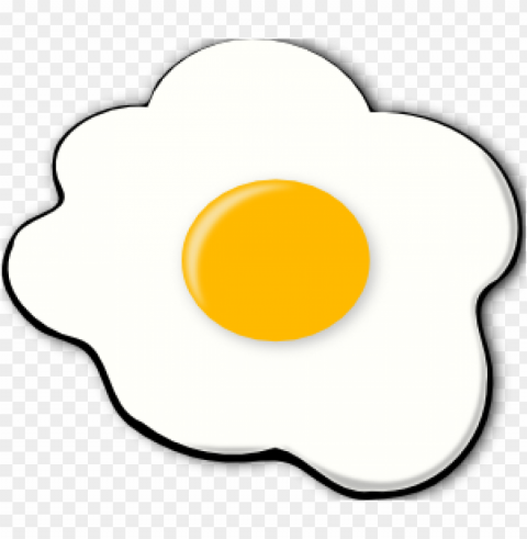 Fried Egg Food Background HighQuality Transparent PNG Element