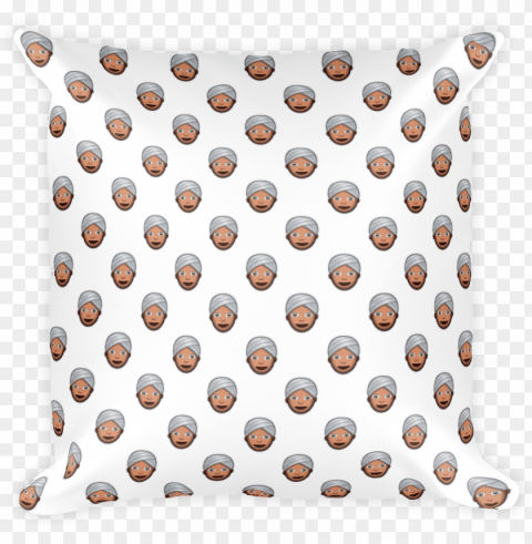 fried shrimp emoji pillow Isolated Element on HighQuality Transparent PNG