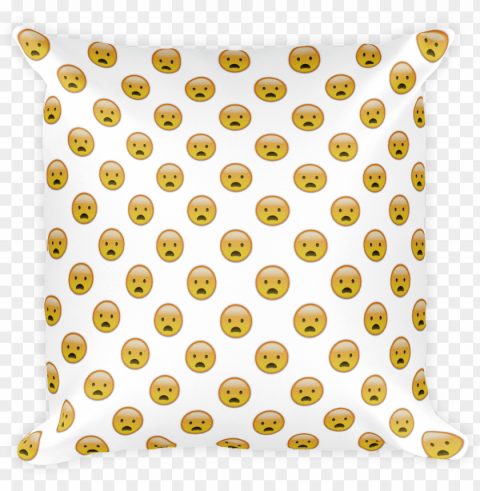 fried shrimp emoji pillow Isolated Element with Clear Background PNG