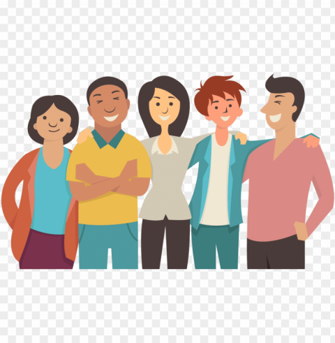 friends PNG Graphic Isolated on Clear Background Detail PNG transparent with Clear Background ID fe0eed18