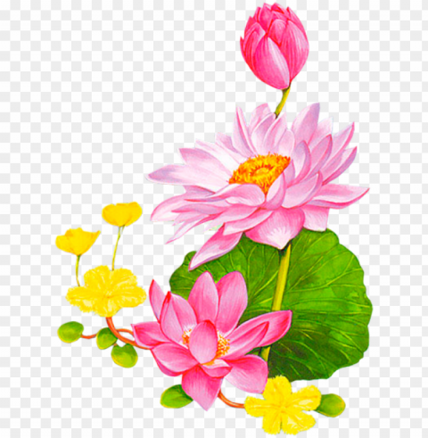 friendship flowers vintage diy lotus - background lotus vector free PNG images for advertising