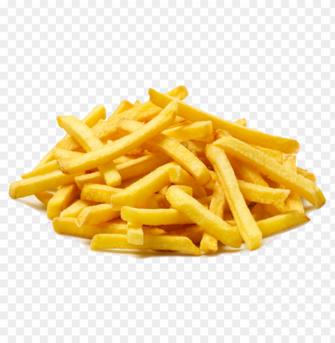 Fries Food Isolated Object On Clear Background PNG