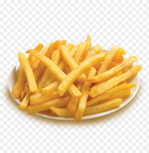 fries food Isolated Graphic with Transparent Background PNG
