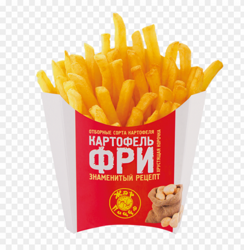fries food design Isolated Subject with Clear Transparent PNG