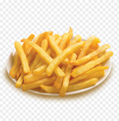 fries food transparent Isolated Item on Clear Background PNG