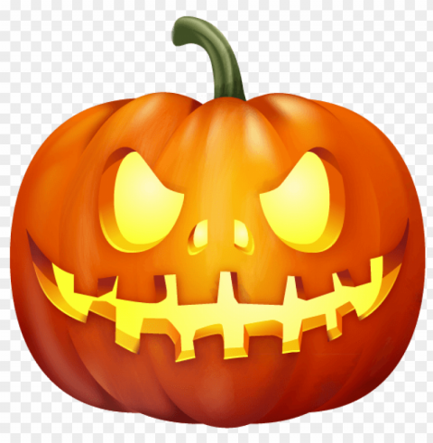 Front Halloween Pumpkin Transparent PNG Picture