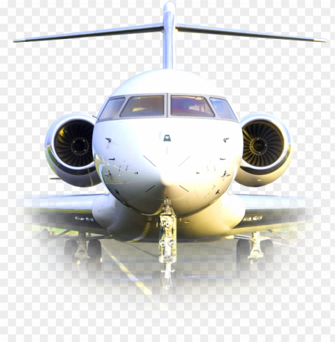 Front Of Plane PNG Graphics With Transparency