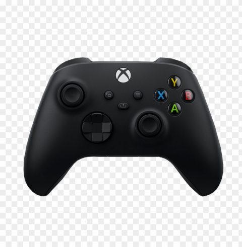 front view microsoft xbox series x controller PNG Illustration Isolated on Transparent Backdrop