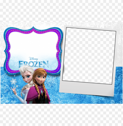 frozen birthday invitation - frozen anna & elsa poster Free PNG download