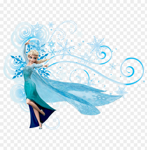 Frozen PNG Isolated Subject On Transparent Background