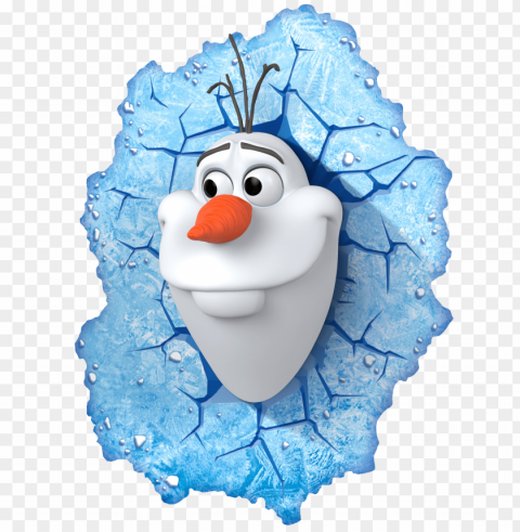 Frozen PNG Object Isolated With Transparency