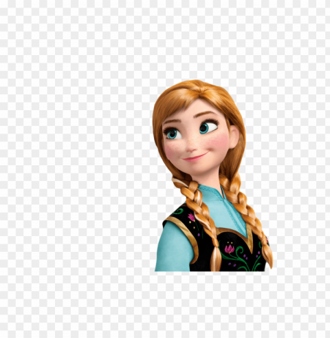 frozen PNG photo with transparency