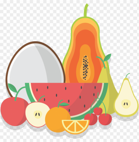 fruit food pyramid watermelon child - fruit Transparent Background PNG Isolation