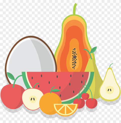 Fruit Food Pyramid Watermelon Child - Fruit Transparent Background PNG Isolation