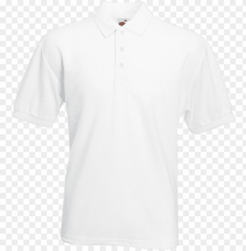 fruit of the loom active polo shirt - blank shirt mockup templates Isolated Illustration in HighQuality Transparent PNG