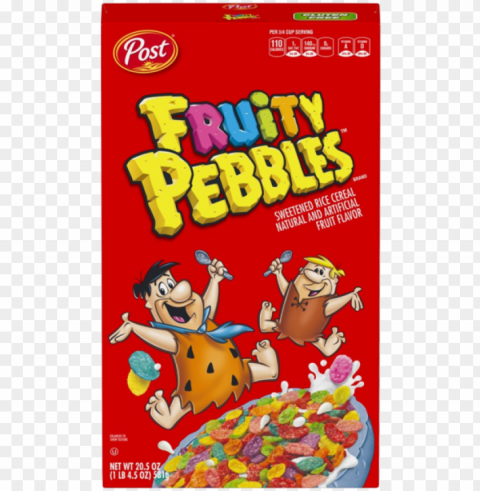 fruity pebbles fruity pebbles - fruity pebbles cereal box PNG images for editing