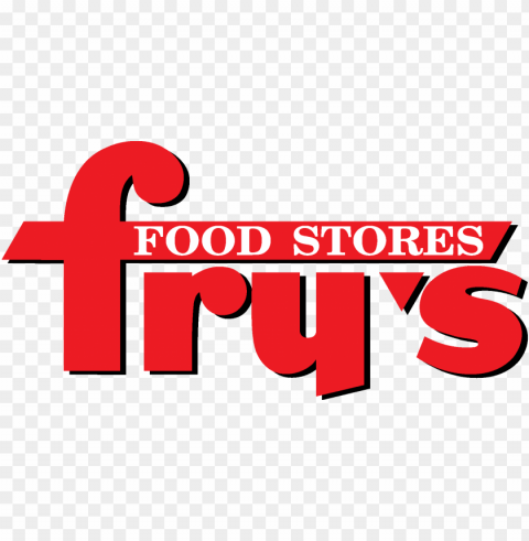frys logo electronics - fry's food store logo ClearCut Background PNG Isolated Subject