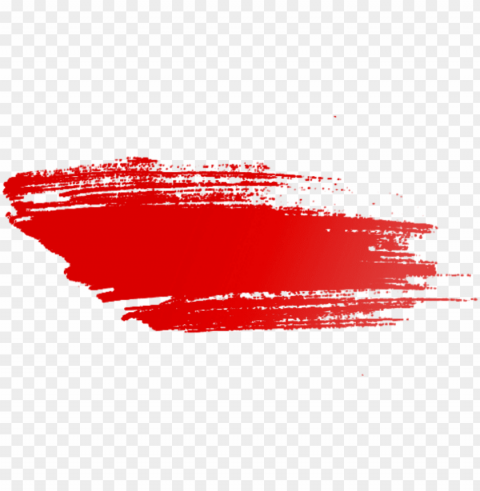 ftestickers paint splatter brushstroke red - paintbrush HighQuality Transparent PNG Element